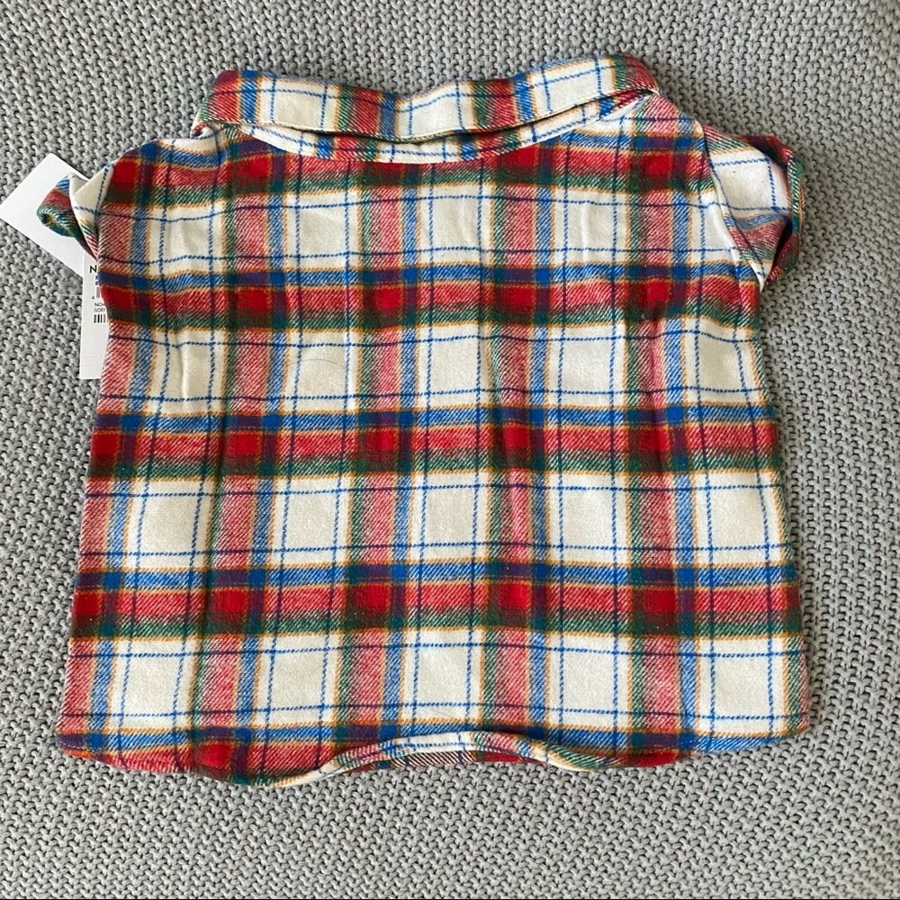 Pet Flannel Pajama Shirt NWT - Picture 3 of 11